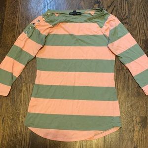 Juniors Striped Shirt